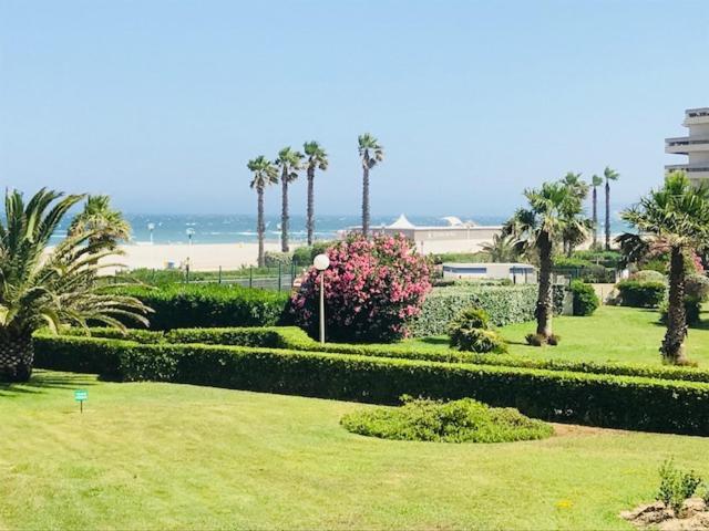 T2 Vue Mer, Plage A 50M, Avec Garage Prive. Appartement Canet-en-Roussillon Buitenkant foto